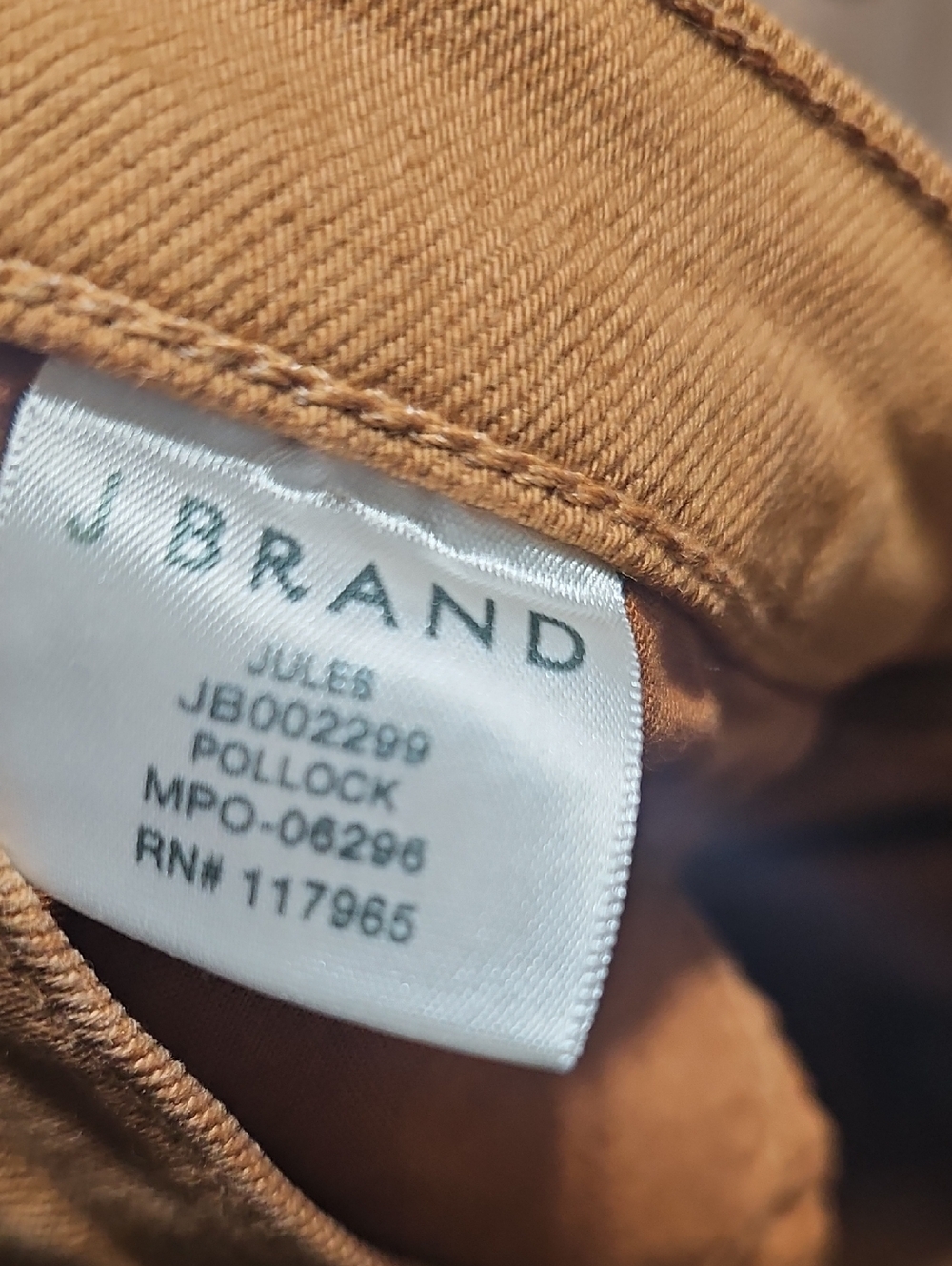 J Brand High-Rise Straight Raw Hem Jeans Size 28 - Picture 3 of 6